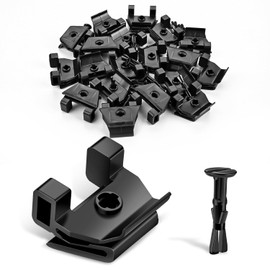 GOOACC 20 Sets Fender Liner Bumper Cover Clips and Pin Retainer for Toyota Lexus 53879-06100 47749-06010 Camry Avalon CT200h ES300h ES350 GS350 RX350 RX450h HS250h 53879-30040 47749-50090