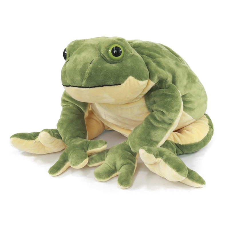 Ice King Bear Plush Giant Frog Stuffed Animal Soft Toy,