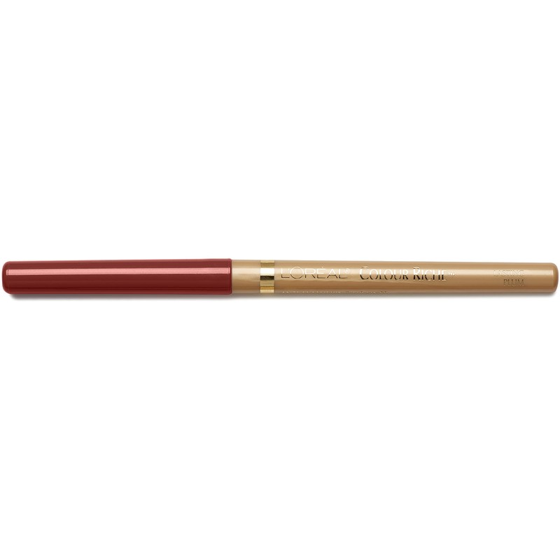 L'Oréal Paris Colour Riche Lip Liner, Lasting Plum, 0.007 oz.