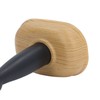 Door Stopper Non Magnetic No Drilling Windproof Wood Grain Invisible