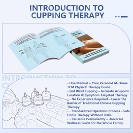 Introduction to Cupping Therapy Guide Book, Basic Version, Comprehensive Guide to Traditional and Modern Practices, 100mm x 140mm