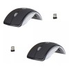 EGTMA Mouse Inalámbrico Plegable Para Pc Laptop (paquete 2pcs)