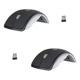 EGTMA Mouse Inalámbrico Plegable Para Pc Laptop (paquete 2pcs)