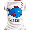 I'm a Keeper - Fish Themed Baby Clothes, Newborn Fishing