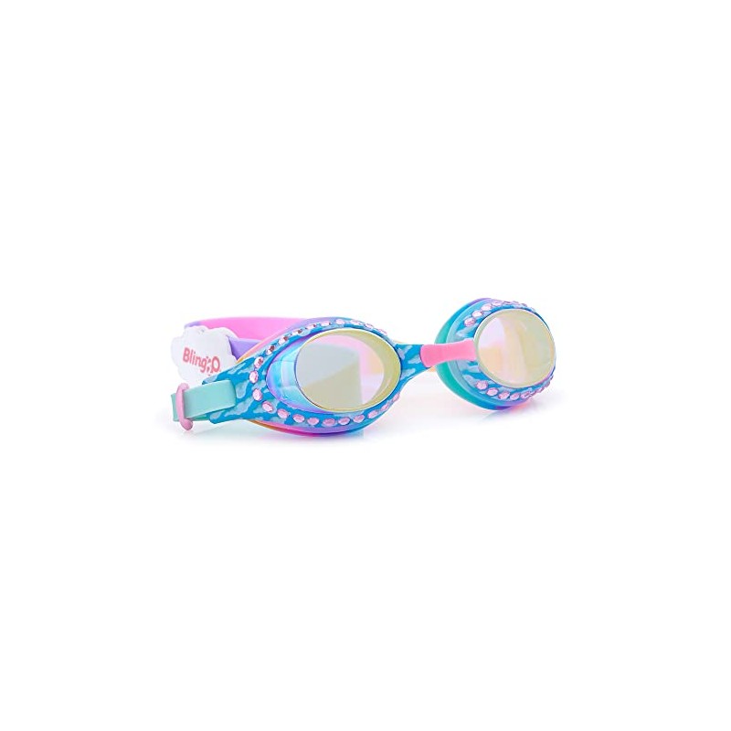 Bling2o Kids Swimming Goggles - Sunny Day Cloud Blue
