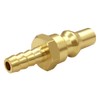 Joywayus 2PCS Propane Quick-Connect Adapter 1/4" Barb Full Flow Male