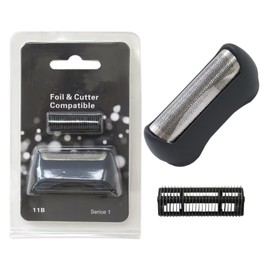 Latest Ver. 11B Series Shaver Foil and Cutter Razor Head 11B Series 1,110,120,130,140,150,5682,5683,5684,11B-1000 for Bra-un shaver