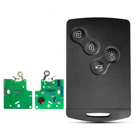 433MHz ID46-PCF7952A Chip Smart Remote Car Key Card Fob For Renault Megane 3 Laguna 3 Scenic Fluence Keyless HandsFree