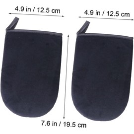 PartyKindom 2 Piezas Aplicar Guantes Guante De Autobronceadora Para Uso De Bronceado