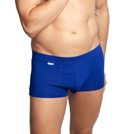 TBô Men's Trunk 3-Pack - La Ropa Interior de bambú más cómoda con Bolsa para Mejorar el Bulto, Azul, Grande