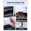 ORICO Clip Docking Station, 8-in-1 Clamp USB C Hub with