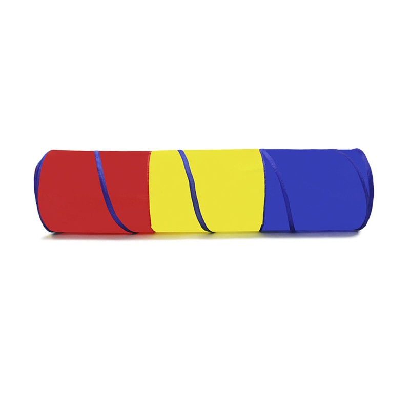 Kids Play Tunnel Folding Polyester Cloth Baby Crawling Training Equipment