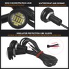 DriSentri 10pcs 18mm Car Eagle Eye DRL Led Daytime Running
