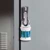Master Lock 1535JADWDTEAL Padlock, Dial Password Setting, Body Width 1.5
