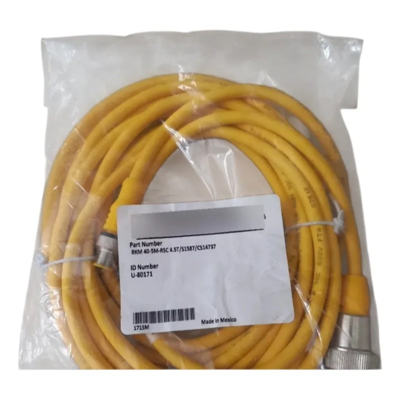 Cable Conector Para Opto Rkm 40-m-rsc 4.5t Marca Turck