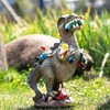 Dinosaur Food Gnomes Garden Statues, Garden Dinosaur Statue, Funny Dwarfs