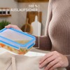 EMSA Clip & Close 508545 Rectangular Food Storage Container with