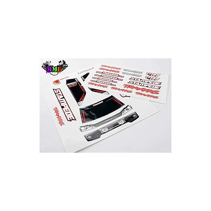 Traxxas 3616 Decal Sheets Stampede