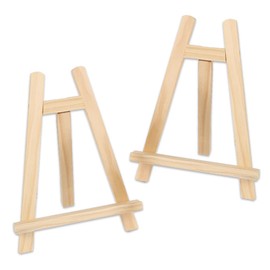 Nicheez Wooden Tabletop Easel Set of 2 (Large, 20cm x 28cm)