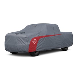 Ultimum Lite Truck Car Cover for 2019-2025 Ram 3500 Crew Cab 4-Door Pickup 6.4 Feet Bed with Zipper Breathable All Weather Protection Scratch, Dust, Sun, Snow, Rain Protection Indoor Outdoor