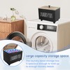 Laundry Pods Container with Lid, Square Storage Box for Laundry