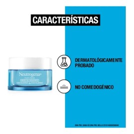 Gel Hidratante Facial Neutrogena Hydro Boost 50g – Hidratación Profunda con Ácido Hialurónico, Textura Ligera y No Grasa