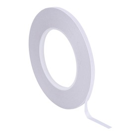 Outus Double Sided Adhesive Tape 55 Yards for Photos, Documents, Wallpaper, Scrapbooking, Crafts, Ribbon, Cards and Boxes, 2 Rolls (1/4 Inch)