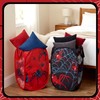 Zhehao 2 Pcs Pop up Spider Laundry Hamper Basket Spider