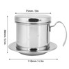 Drip Coffee Filter Pot Silver 304 Stainless Steel Hhousehold Bbrewing
