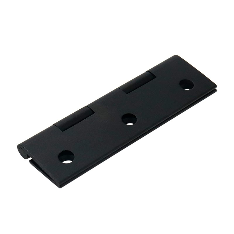 Mcredy 2.5" Cabinet Hinges Black Brass Door Hinges with Screws
