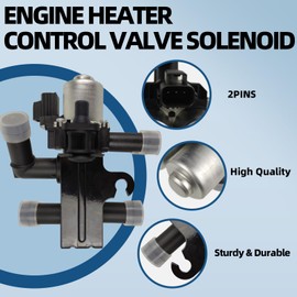 MITZONE Heater Control Water Valve 5-Port HVAC Vacuum Solenoid Valve Compatible with 2000-2003 Lincoln LS 2002-2003 Ford Thunderbird 1999-2008 Jaguar S-TYPE XR822975
