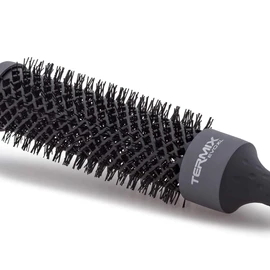 Termix Evolution XL Round Hairbrush Ø 28 mm, 3cm Longer- Hairbrush with ionized fibers and a 25% Extra Surface for Faster Drying