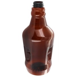 64 oz Amber Growler PET plastic - lid not included