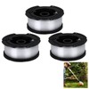 3 Pcs Strimmer Spool for Black and Decker Strimmer Line