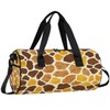 Giraffe Patterns Travel Gym Bag Waterproof Sport Dance Bag for