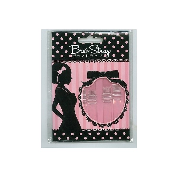SHO-BI Bra Straps Clear Type, Set of 2 (4 Pieces)