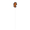 Unique Decoration Party Supplies, 6.38" x .25" x 9.13", Orange