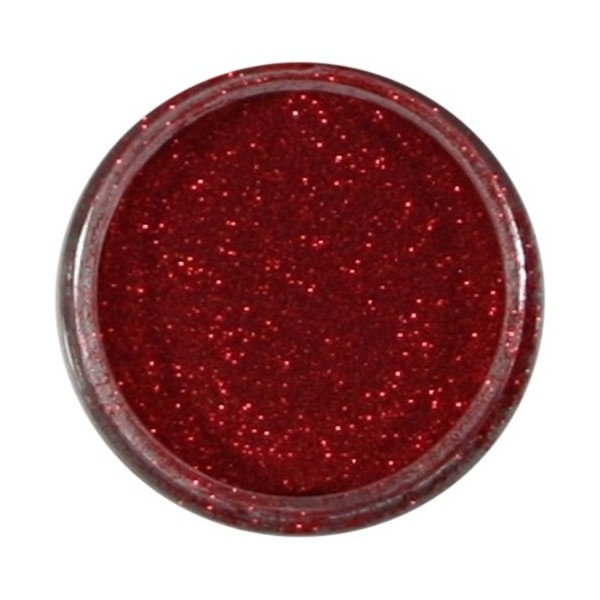 Cosmic Shimmer Polished Silk Glitter, Fire Red