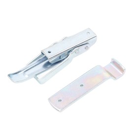 Unbranded CFTGIW Tra Door Duty Over Centre Body Clamp With Catch Plate For RVs Campervans