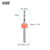 sourcing map PCB Drill Bits 1.75mm Tungsten Carbide Rotary Tool