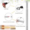 Closet Rod, 17 to 87 Inch Stainless Steel Adjustable Closet