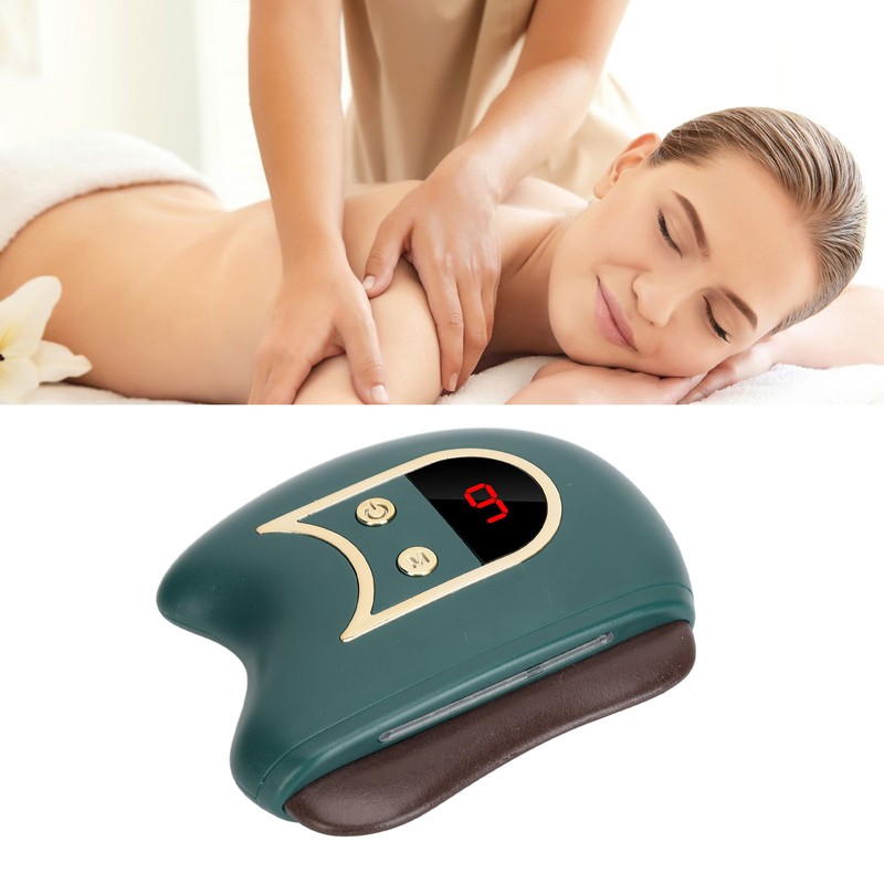 Electric Gua Sha Facial Tool Improve Circulation Ergonomic Design Portable