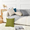 DWCN Linen Texture Scandinavian Stylish Solid Color Soft Touch Sofa