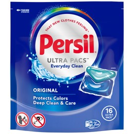 Persil Ultra Pacs Original Everyday Clean Laundry Detergent, 16 count