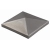 Weld-On Post Cap for Square Metal Posts Untreated Steel 150