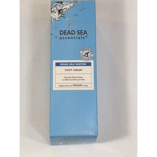 Ahava Dead Sea Essentials Water Foot Cream 3.4 fl oz - New