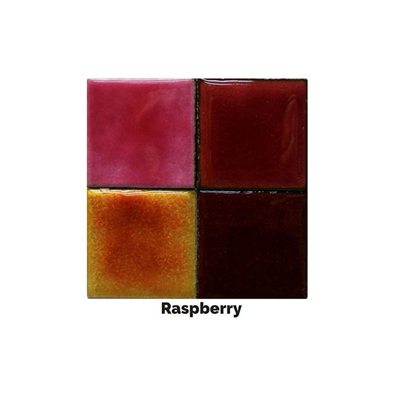 Raspberry Enamel for Metal, Transparent 2oz