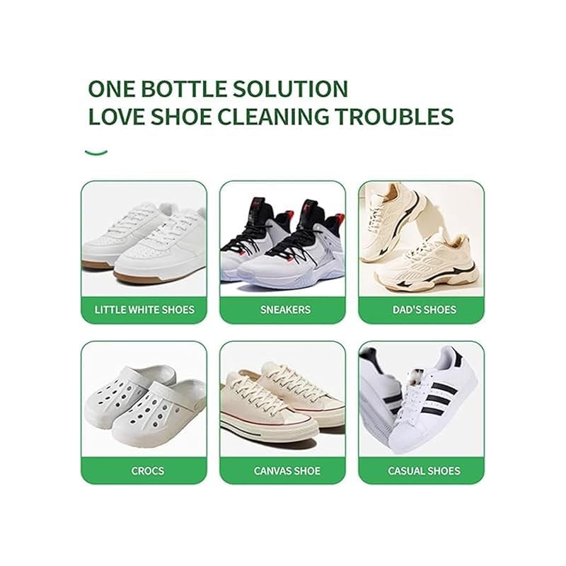 Vulvv Vulvv Rozino White Shoe Cleaner, Multifunctional Multi-effect White Shoe
