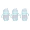 3pcs Self Grip Baby Bottle Bear Shaped Detachable Leakproof Infant