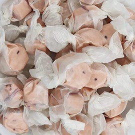 Gourmet Soft and chewy Salt Water Taffy Candies - Individually Wrapped - Bulk bags (Root Beer, 1 Pound (Pack of 1))